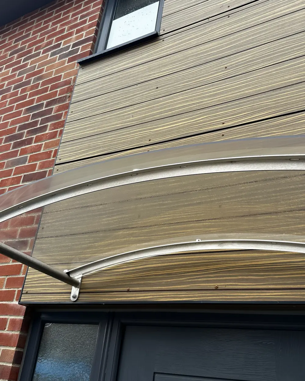 After: the same canopy cleaned back to clear